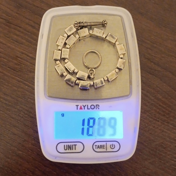 925 Silver Citrine Faceted Bracelet - Picture 10 of 10